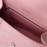 Sac Hourglass Small - Balenciaga - Cuir - Powder Pink