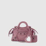 Sac Neo Cagole XS - Balenciaga - Cuir - Powder Pink