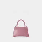 Sac Hourglass S - Balenciaga - Cuir - Powder Pink