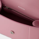 Sac Hourglass S - Balenciaga - Cuir - Powder Pink