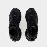 Sneakers Runner - Balenciaga - Maille - Noir Mat
