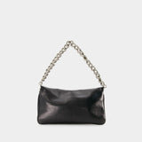 Sac Bb Soft Flap Medium - Balenciaga - Cuir - Noir
