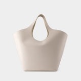 Sac Cabas Mary Kate - Balenciaga - Cuir - Nacre