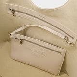 Sac Cabas Mary Kate - Balenciaga - Cuir - Nacre