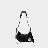 Sac Le Cagole Sho XS - Balenciaga - Cuir - Noir
