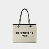 Tote Bag Duty Free M - Balenciaga - Coton - Beige