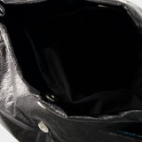 Sac Hobo Monaco M - Balenciaga - Cuir - Noir