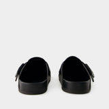 Mules Sunday - Balenciaga - Cuir - Noir