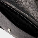 Sac Porté Épaule Le Cagole Sling S - Balenciaga - Cuir - Noir