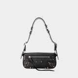 Sac Porté Épaule Le Cagole Sling Xs - Balenciaga - Cuir - Noir