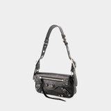 Sac Porté Épaule Le Cagole Sling Xs - Balenciaga - Cuir - Noir