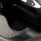 Sac Porté Épaule Locker Hobo S - Balenciaga - Cuir - Noir