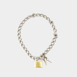 Collier Locker - Balenciaga - Argent - Argenté