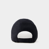 Casquette 3b - Balenciaga - Coton - Noir