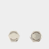 Boucles D'oreilles Garage Screw - Balenciaga - Argent - Argenté