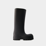 Bottes Bulldozer - Balenciaga - Cuir - Noir