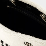 Cabas Duty Free S - Balenciaga - Fausse Fourrure - Beige