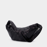 Sac À Bandoulière Large Croissant - Lemaire - Cuir - Noir
