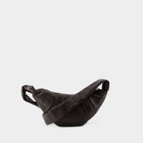 Sac Small Croissant - Lemaire - Cuir - Chocolat Foncé
