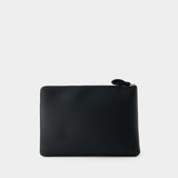 Pochette Document Holder - Lemaire - Cuir - Midnight Green