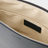 Pochette Document Holder - Lemaire - Cuir - Midnight Green