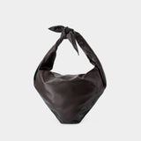 Sac Bandana  - Lemaire - Cuir - Chocolat