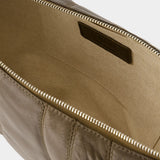 Sac Medium Croissant - Lemaire - Cuir - Dark Tobacco