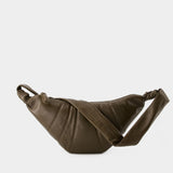 Sac Medium Croissant - Lemaire - Cuir - Dark Tobacco