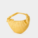 Sac Fortune Croissant - Lemaire - Cuir - Jaune