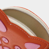 Pochette Neck - Maison Kitsuné - Cuir - Orange