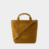 Tote Bag Fox Head Mini - Maison Kitsune - Toile - Marron