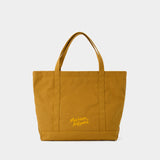 Tote Bag Classique Fox Head - Maison Kitsune - Toile - Marron