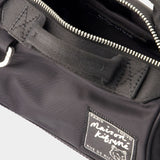 Sac à Bandoulière Mini Duffle - Maison Kitsune - Nylon - Noir