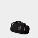 Sac à Bandoulière Mini Duffle - Maison Kitsune - Nylon - Noir