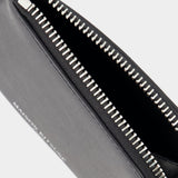 Porte Monnaie - Maison Kitsune - Cuir - Noir