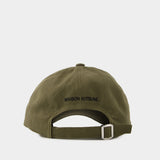 Casquette Fox Head - Maison Kitsune - Coton - Kaki