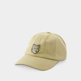 Casquette Bold Fox Head - Maison Kitsune - Coton - Beige