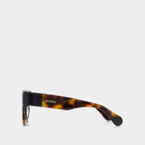 Lunettes de Soleil Baci en Acétate Marron