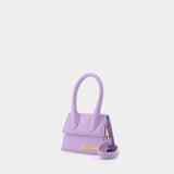Sac Le Chiquito en Cuir Violet