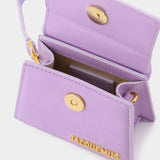 Sac Le Chiquito en Cuir Violet