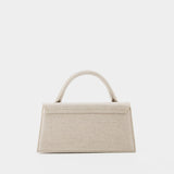 Sac Le Chiquito Long - Jacquemus - Lin - Greige Clair