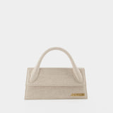 Sac Le Chiquito Long - Jacquemus - Lin - Greige Clair
