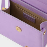 Sac Le Chiquito Nœud en Cuir Violet