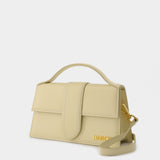 Sac Le Grand Bambino - Jacquemus - Cuir - Beige