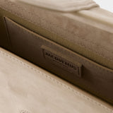 Sac Le Grand Bambino - Jacquemus - Cuir - Beige Foncé