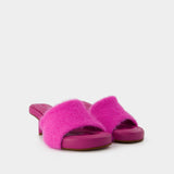 Mules Argilla en Polyamide Rose