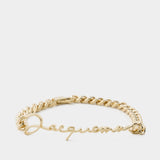 Bracelet La Gourmette - Jacquemus - Laiton - Doré