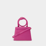 Sac Le Chiquito Noeud - Jacquemus - Cuir - Rose