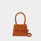 Sac Le Chiquito Moyen - Jacquemus - Cuir - Orange