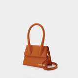 Sac Le Chiquito Moyen - Jacquemus - Cuir - Orange